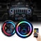 Race Sport Colorsmart Jeep Jk 7In Headlight & 4In Foglight Complete Kit RS3037050-C - alternate 5